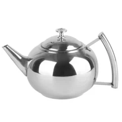 Rustfri Stål Tekande Giftfri Tekande Kedel med Filter til Brygning af Løse Teblade og Tebreve (1,5L) Hot