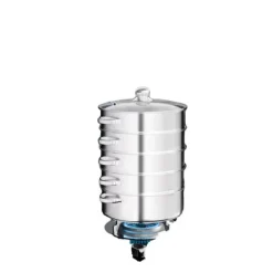 Rustfrit Stål Dampkoger, 5 Lag, 15 kg Kapacitet Hver, Opvaskemaskine-Sikker, 35 cm Diameter, 39 cm Højde Outlet