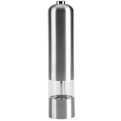 Rustfrit Stål Elektrisk Køkken Peberkværn Trådløs Batteridrevet Justerbar Saltkværn