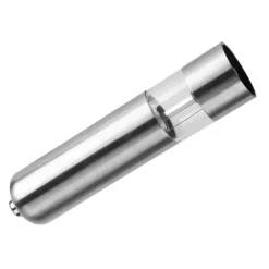 Rustfrit Stål Elektrisk Køkken Peberkværn Trådløs Batteridrevet Justerbar Saltkværn