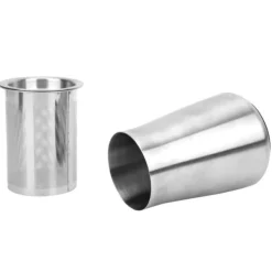 Tefiltre>rustfrit stål finmasket kaffepulversigte filterbeholder til sigtning af kaffepulver