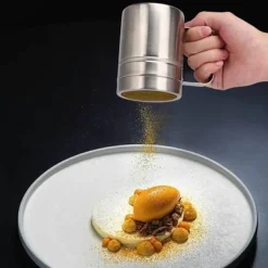 Rustfrit stål køkken krydderiekrukke husholdning krydderier peber salt krydderi flaske Clearance