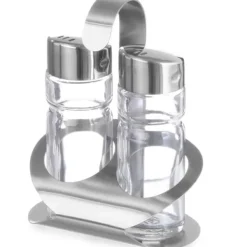 Rustfrit stål salt og peber krydderi sæt - Hendi 465301 Best