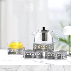 Kopvarmer>Rustfrit stål tekande te komfur Small hole