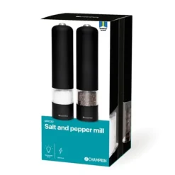 Champion Salt- og peberkværn SPK120 Mat sort Outlet