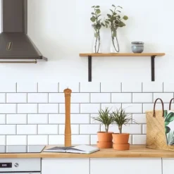 Salt- og peberkværn, Træ, 51,5x6 cm New