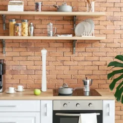 Salt- og peberkværn, træ, 51,5x6 cm