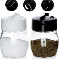 Salt- & Peberstrøere>Salt- og pebersæt, 2-delt saltkar + pebershaker, EXCELLENT 259159