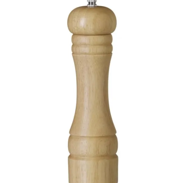 Krydderikværne>Saltkværn, lyst træ, dia. 57 x 215 mm - Hendi 469736