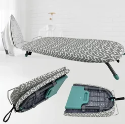 Sammenklappeligt strygebræt til bord 81x31 cm Outlet