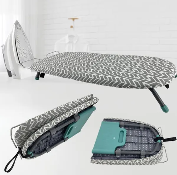 Sammenklappeligt strygebræt til bord 81x31 cm Outlet