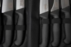 SAMURA Køkkenknive>Butcher 6-delt knivsæt med taske