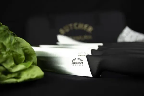 SAMURA Køkkenknive>Butcher 6-delt knivsæt med taske