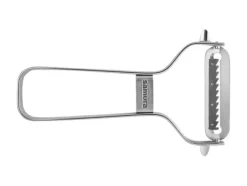 SAMURA Premium Rustfrit Stål Grøntsagsskræller med Julienneblad - Højkvalitets Japansk Køkkenredskab til Ubesværet Madlavning