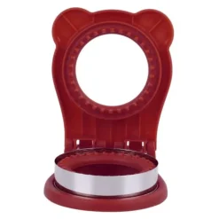 Sandwich Cutter Form Manuel Kage Brød Cutter Sealer Værktøj Rund til Køkken Madlavning Rød Outlet