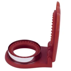 Sandwich Cutter Form Manuel Kage Brød Cutter Sealer Værktøj Rund til Køkken Madlavning Rød Outlet