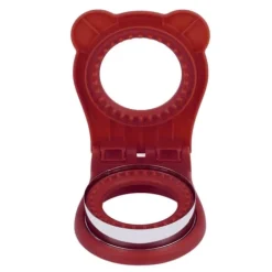 Sandwich Cutter Form Manuel Kage Brød Cutter Sealer Værktøj Rund til Køkken Madlavning Rød Outlet