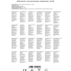 Saro Sauce dispenser, dispencer til sauce - PD-004 Sale