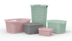 Scandi vasketøjskurv 25 l pink Discount