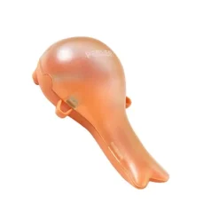 Madskrællere & Udkernere>Sød Frugtskræller Rustfrit Stål Grøntsagsskræller Multifunktionel Kartoffelskræller til Køkken Orange