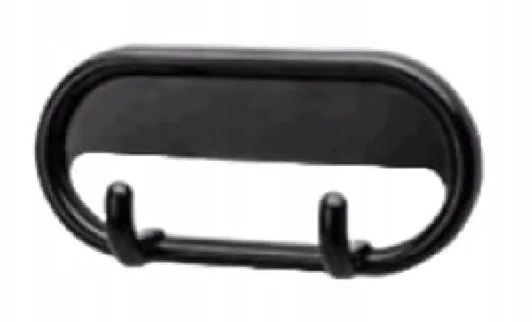 Opbevaringskroge & Hylder>Selvklæbende dobbelt tøjbøjle i plastik