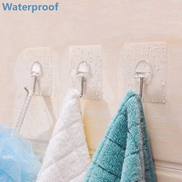 Selvklæbende kroge - 6-pak