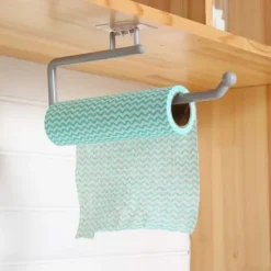 Selvlød indehaver til husholdningspapirhåndklæde -kroge hvidt Discount