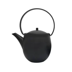 Kaffe- & Tekander>Sendai støbejerns tekande 1,2L - Sort / Bredemeijer