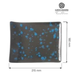 Tallerkener & Bordservicer>Serveringsfad Flora 215x180 mm (4 stk)