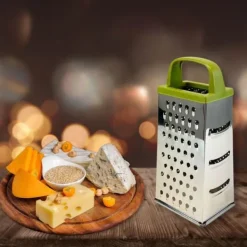 Set med 2 rivjärn för ost och grönsaker, 4 sidor - FACKELMANN - Zero Range Online