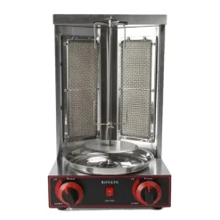 Shawarma Broiler Maskine, Infrarød Opvarmning, Stor Kapacitet,grå Clearance