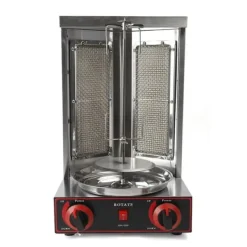 Shawarma Broiler Maskine, Infrarød Opvarmning, Stor Kapacitet,grå Clearance