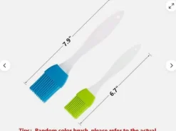 Bagepensler>Silicone Pastry Brush Basting Brush Set 2 Pack