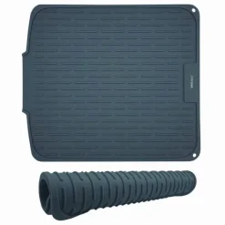Silikone fad tørremåtte 46x40cm grå KINGHOFF KH-1905 Sale