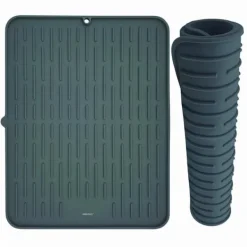 Silikone fad tørremåtte 42x33cm grå KINGHOFF KH-1904 Discount