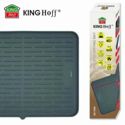 Silikone fad tørremåtte 42x33cm grå KINGHOFF KH-1904 Discount