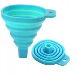 Tragte>Silikone foldbar tragt til bilolie, lille