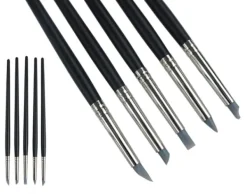 Bagepensler>Silikonebørster Lille sæt med 5 børstebørste