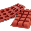 Silikomart Silikoneform til enkeltportion CUBI 35x35mm/H=35mm Best