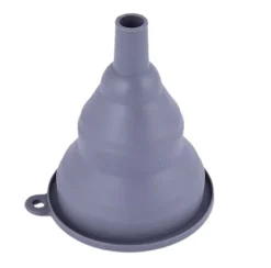 Tragte>Silikonetragt, foldbar, grå