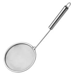 Skimmerske Fedtsi Rustfrit Stål Finmasket Langt Håndtag Hot Pot Skimmer til Fedtskum Køkken M Outlet