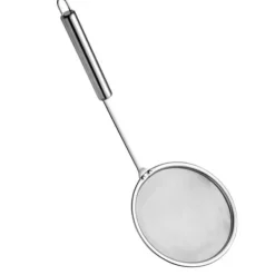 Skimmerske Fedtsi Rustfrit Stål Finmasket Langt Håndtag Hot Pot Skimmer til Fedtskum Køkken S Sale