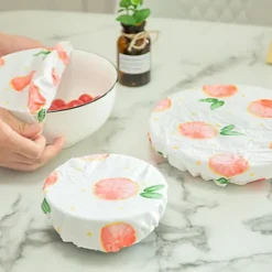 Skållåg Genanvendelige skållåg Elastiske overtræk til madopbevaring Skållåg Genanvendelige låg til madfrugtrester Outlet