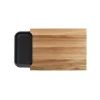 Skærebrætter>Skærebræt - LIVOO - MES155 - FSC akacietræ - 36,5 x 27,5 cm - Aftagelig drypbakke