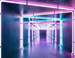 SKÆREBRÆT I GLAS 52x40 ABSTRAKTION Outlet