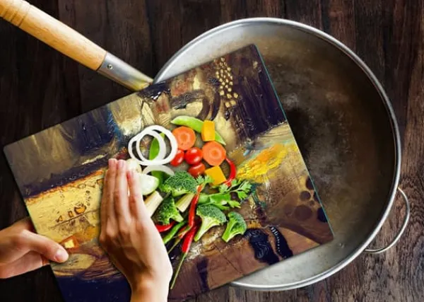 Ismaskine>SKÆREBRÆT I GLAS 52X40 BILLEDE