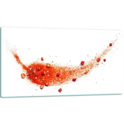 SKÆREBRÆT I GLAS 52x30 CHILI Outlet