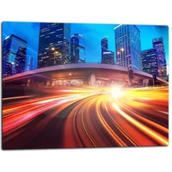 SKÆREBRÆT I GLAS 52x40 CITY Clearance