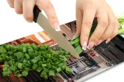 SKÆREBRÆT I GLAS 52x30 CITY Hot