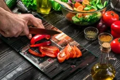 SKÆREBRÆT I GLAS 52x30 CITY Hot